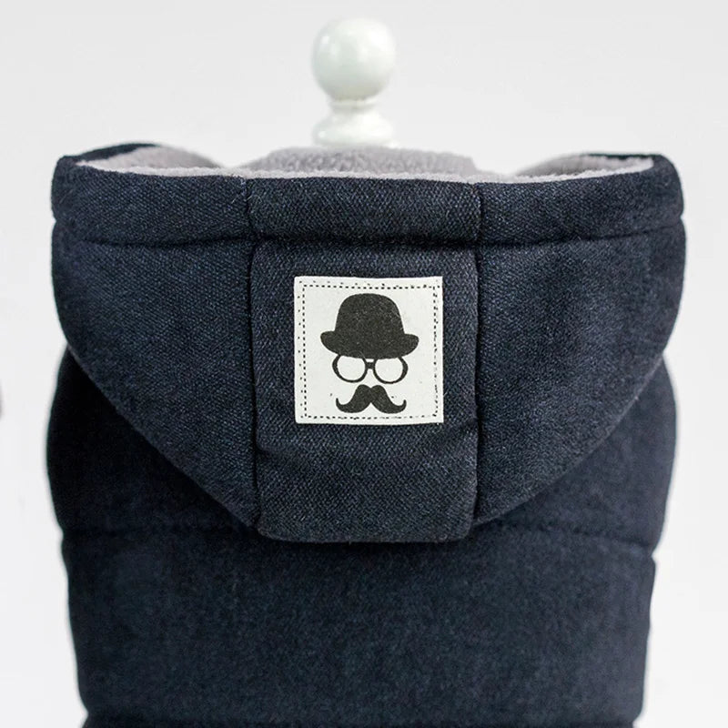 Manteau chaud en coton pour chien