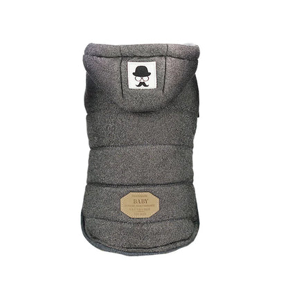 Manteau chaud en coton pour chien