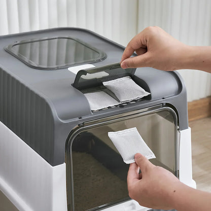 Bac à litière pour chat