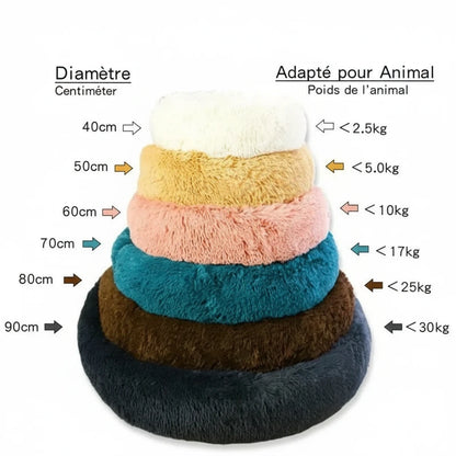 Lit rond pour chien et Chat, 40-90cm