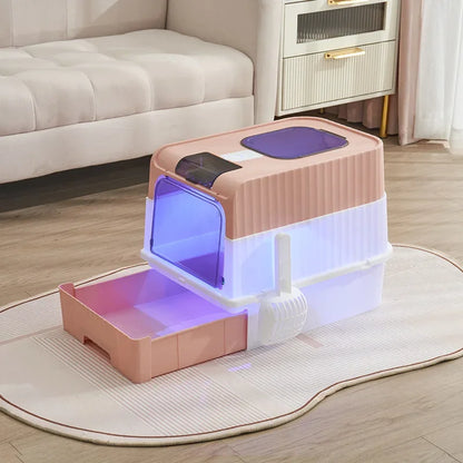 Bac à litière pour chat