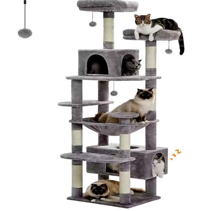 Arbre à Chat XXL – Stabilité et Confort et Design pour Chats