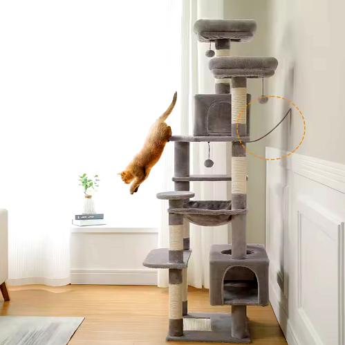 Arbre à Chat XXL – Stabilité et Confort et Design pour Chats
